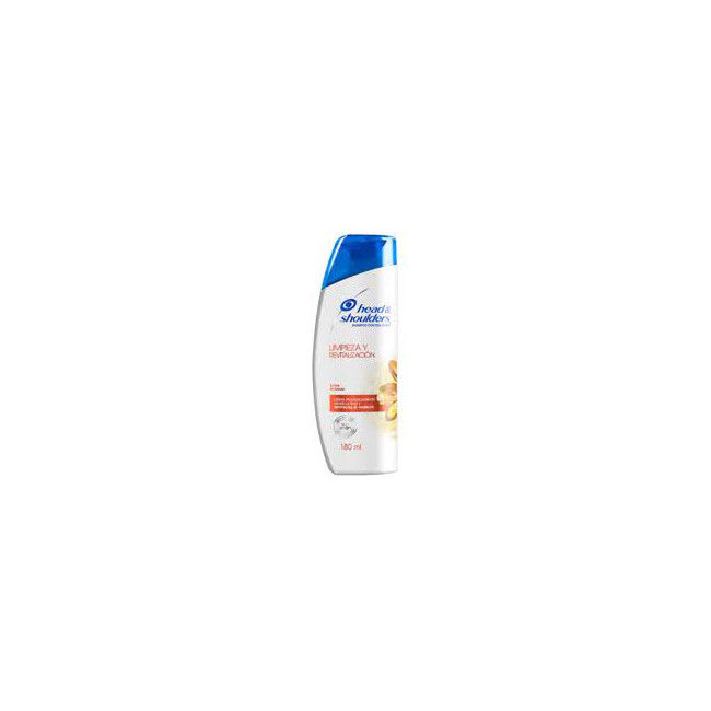 Head shoulders shampoo aceite de argán, limpieza y revitalización para el cabello x180 ml.