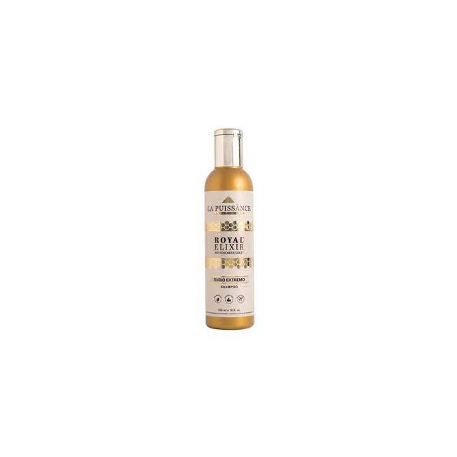 La puissance shampoo royal gold x 300 ml. ilumina y acentua los reflejos dorados, ideal para...