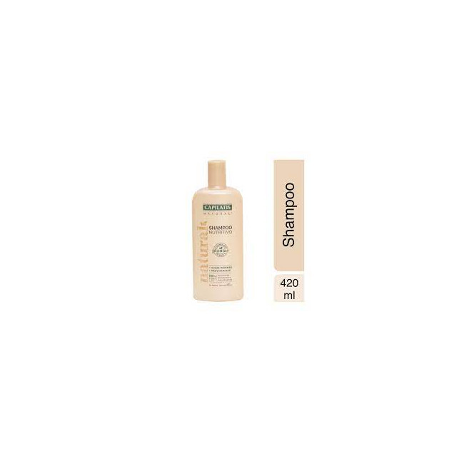 Capilatis shampoo nutritivo formulado en base a plantas, algas marinas, libre de parabenos y...