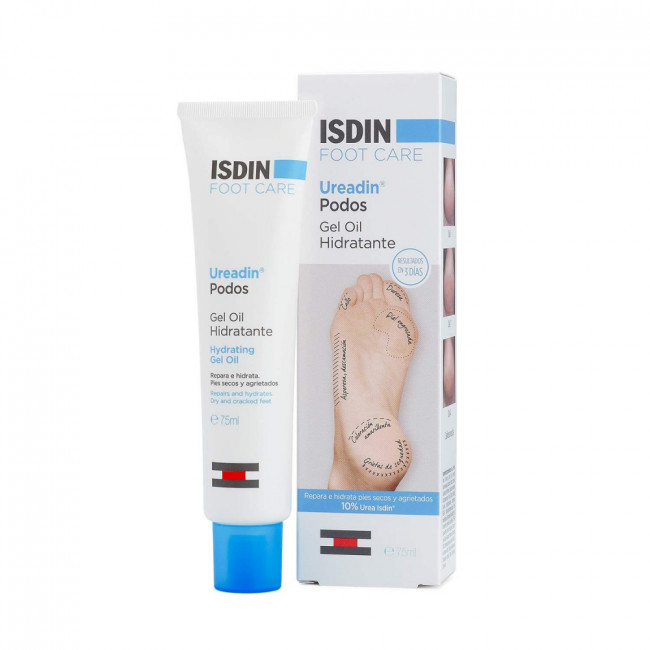 Isdin ureadin podos gel oil, para pies secos y agrietados, eliminando las asperezas y rugosidades...