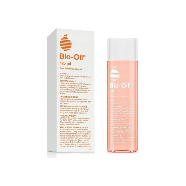 Bio-oil aceite corporal, tratamiento para mejorar la apariencia de cicatrices, estrías y manchas...