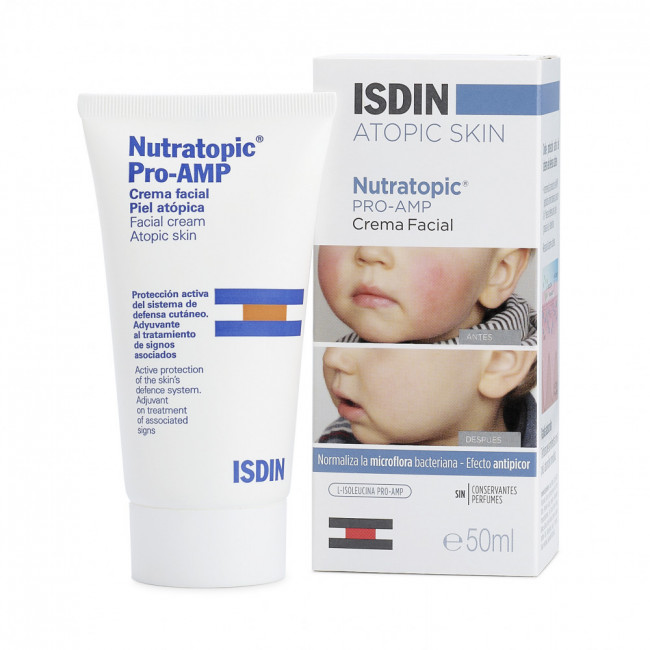 Isdin nutratopic pro amp crema con una fórmula específica para la protección de una piel con...