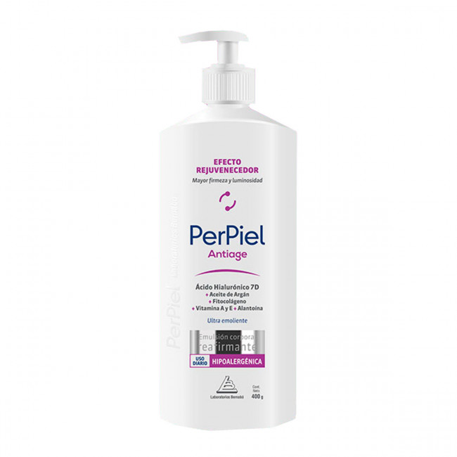 Perpiel ae anti-age efecto rejuvenecedor emulsión con ácido hyalurónico x 400 grs.