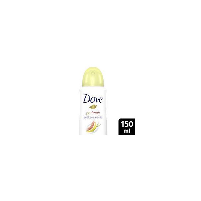 Dove desodorante aerosol antitranspirante pomelo con crema humectante x 150 ml.