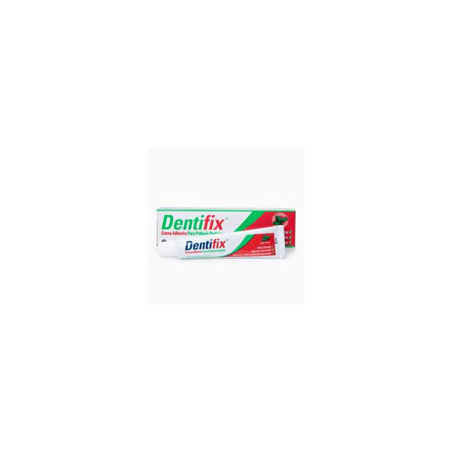 Dentifix crema adhesiva para prótesis dentales, fuerte, máxima duración, efectiva sobre prótesis...