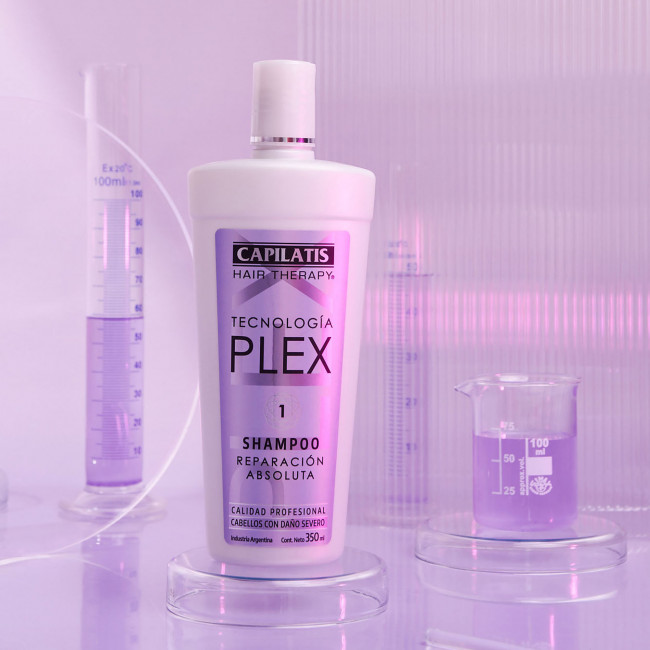 Capilatis Plex, shampoo reparación absoluta Tecnología Plex, para cabellos con daños severos  x...