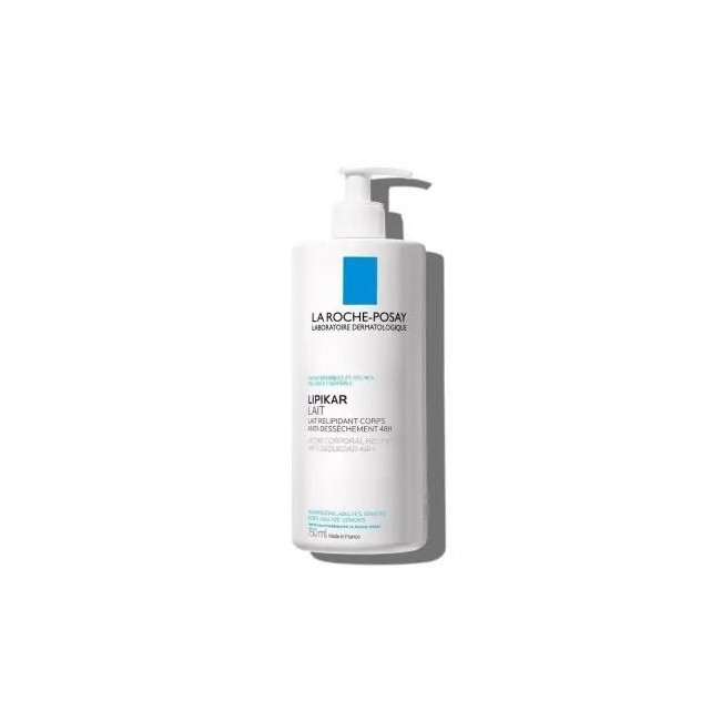 La roche posay lipikar leche sin fragancia hidrata tu piel durante 48 horas x 400 ml.