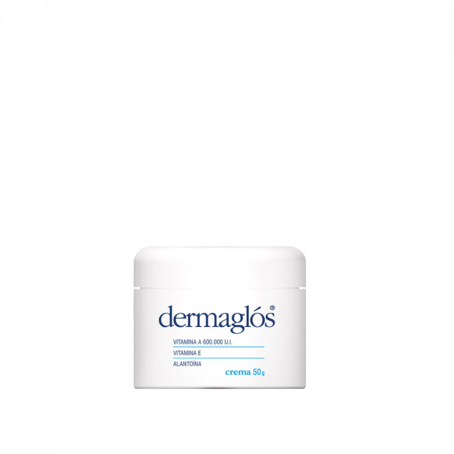 Dermaglos crema, indicada en el cuidado de irritaciones, heridas, quemaduras en general y en el...