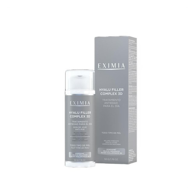 Eximia hyalu filler complex 3D, anti - edad, relleno inmediato, efecto lifting, hidratación...
