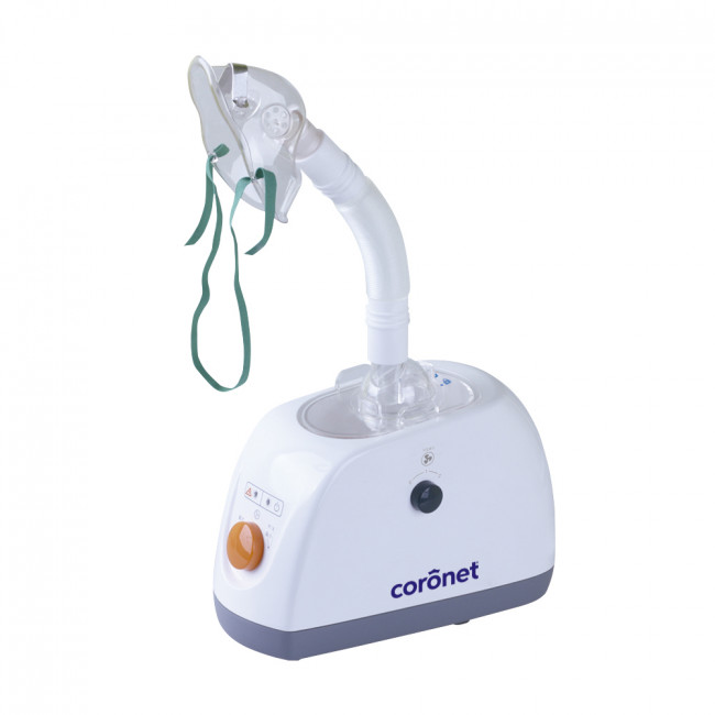 Coronet nebulizador ultrasonico nb 152, pequeño de uso doméstico, con alarma de aviso para bajo...