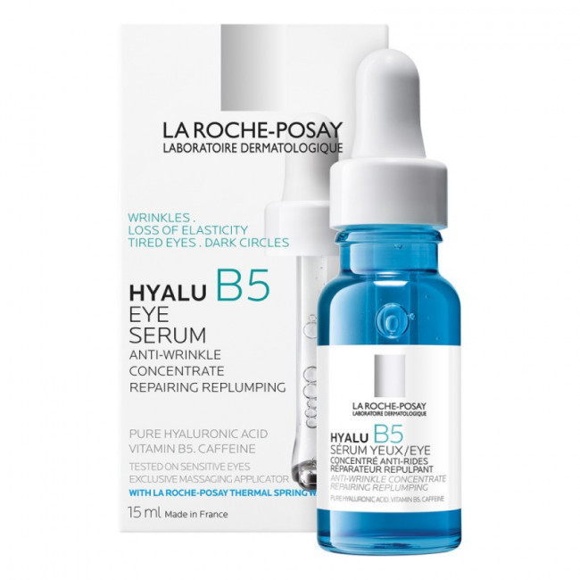 La roche posat hyalu b5 serum ojos, rellena la apariencia de las arrugas y corrige las ojeras x...