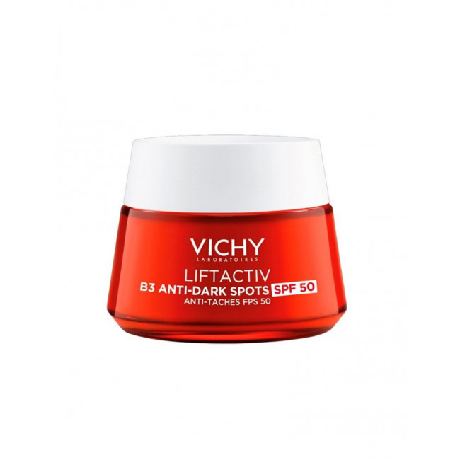 Vichy liftactiv B3 crema antimanchas oscuras,  potenciada por un complejo anti-manchas y un FPS...