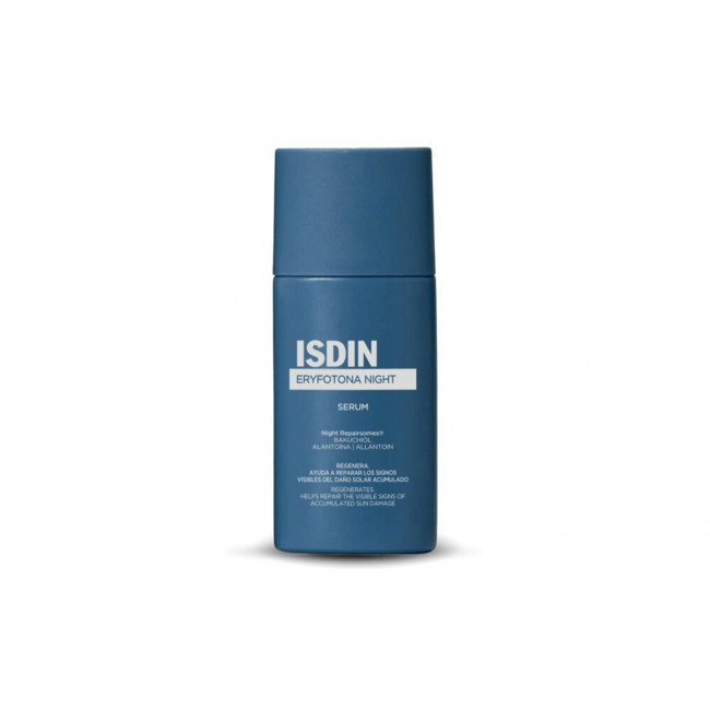 Isdin Eryfotona night serum facial nocturno que repara el daño solar acumulado x 50 ml.