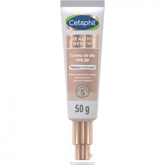 Cetaphil crema facial healthy renew factor 30, hidratación profunda por 48 horas con protección...