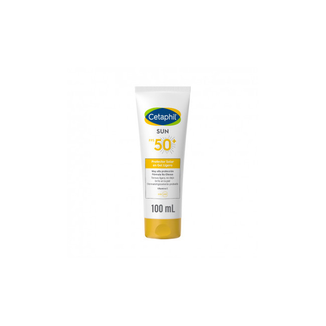 Cetaphil sun protector 50 gel corporal ligero, hidrata durante 8 horas y protege contra los rayos...