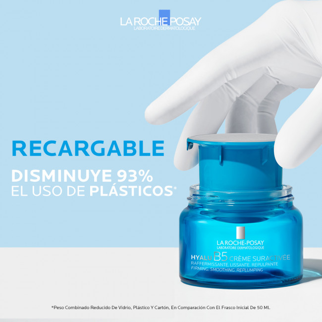 La Roche Posay hyalu B5 Factor 30, crema facial antiedad, hidrata intensamente por hasta 72...