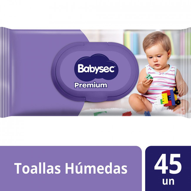 Babysec premiun toallitas húmedas, limpian y refrescan sin irritar la piel. Dermatológicamente...