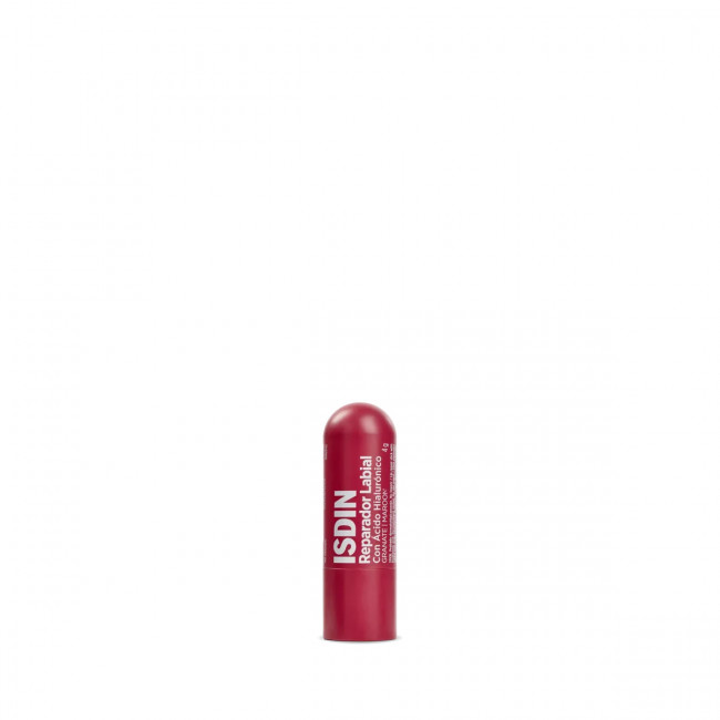 Isdin Reparador Labial Granate Stick labial con color y ácido hialurónico que aporta hasta 24...