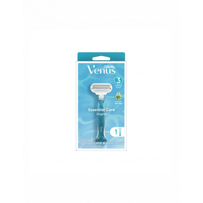 Gillette Venus essential care máquina de afeitar, brinda un cuidado esencial para alcanzar una...