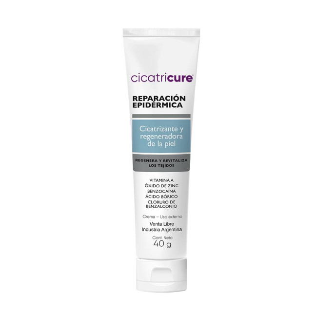 Cicatricure crema cicatrizante reparacion epidérmica, regenera los tejidos. Para heridas,...