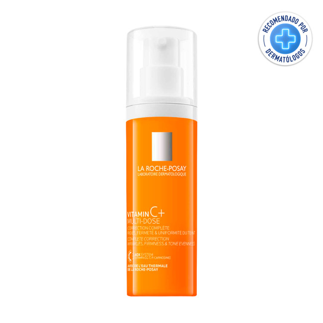 La Roche Posay Vitamin C+ multi dose Iluminador antiarrugas, ayuda a mejorar la luminosidad,...