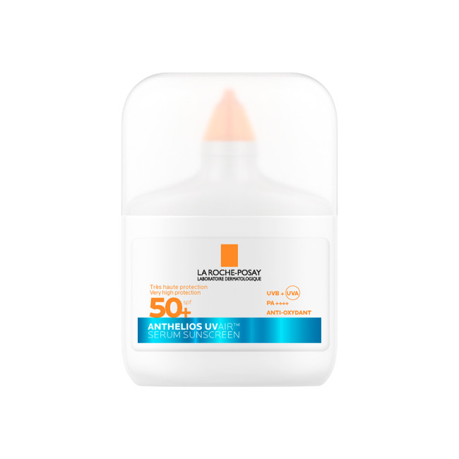La Roche Posay Anthelios Uv Air factor 50+ Serum Invisible tono light, hidrata, unifica el tono y...