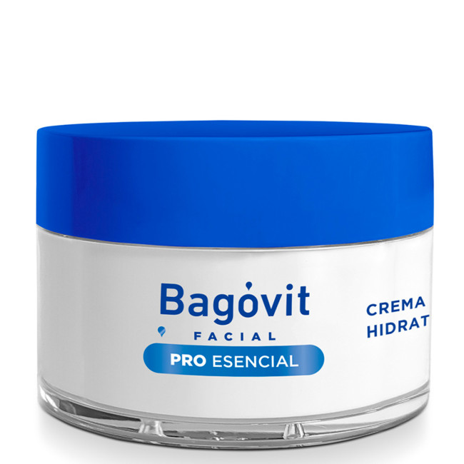 Bagovit facial pro esencial crema hidratante intensiva hipoalergénica, nutre intensamente,...