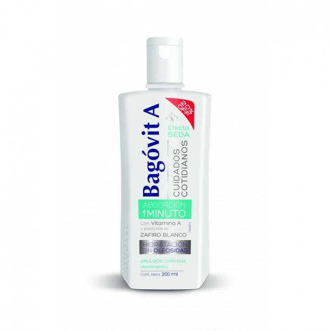 Bagovit a crema hidratante cuidado cotidiano seda x 200 grs.