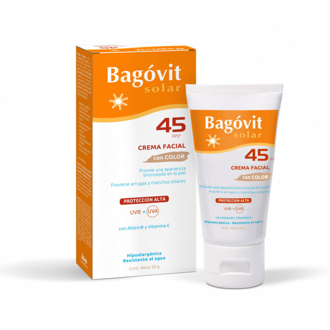 Bagovit salar fps 45 facial con color x50ml.