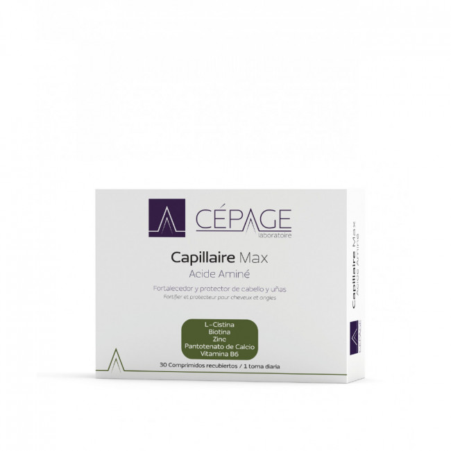 Cepage lcp capillaire max aminoácidos x 30 comprimidos.