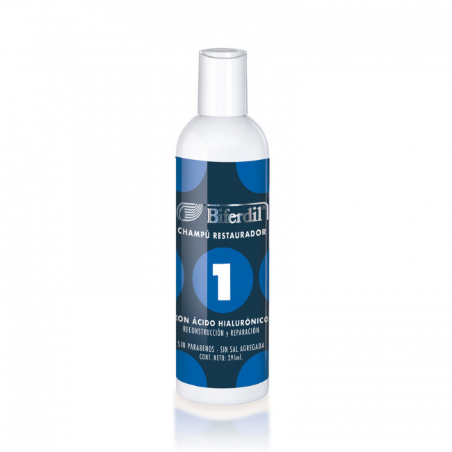 Biferdil shampoo restaurador x 295 ml.