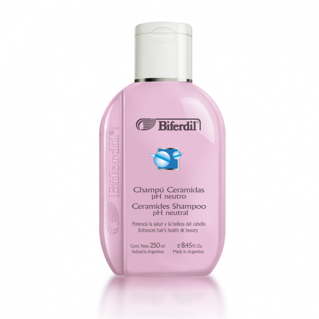 Biferdil shampoo ceramidas x 250 ml.