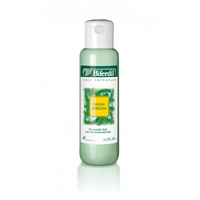 Biferdil bálsamo acondicionador spirulina x 400 ml.