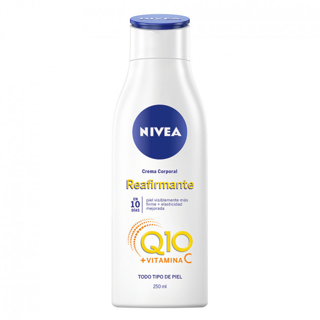 Nivea body q10 crema hidratante corporal x 250 ml.