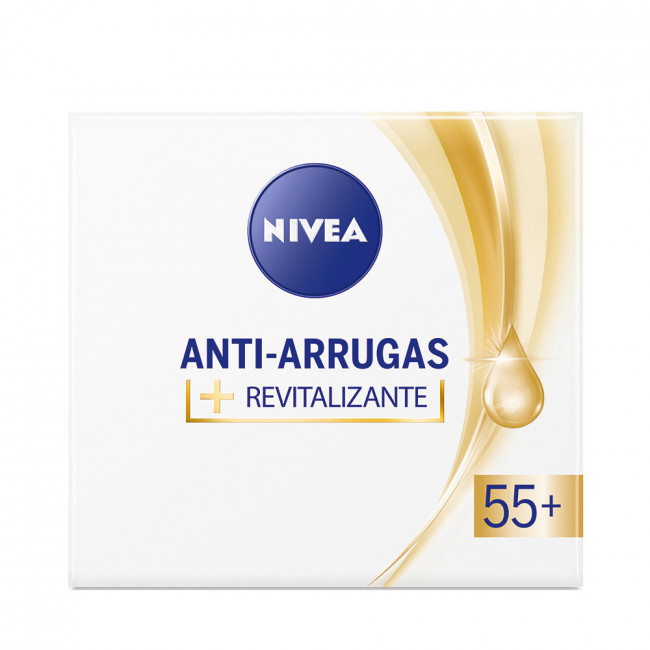 Nivea facial crema antiage revitalizante de día 55+ años x 50 grs.