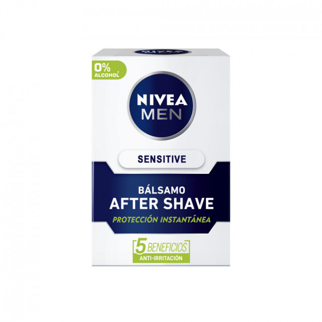 Nivea men bálsamo para después de afeitar piel sensible x 100 ml.