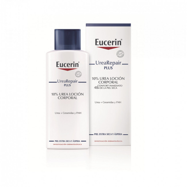 Eucerin urea 10% intensivo reparador hidratante corporal x 250 ml.