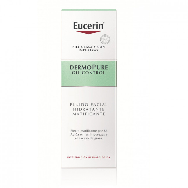 Eucerin dermopure crema hidratante matificante facial x 50 grs.