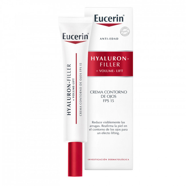 Eucerin volumen filler ojos crema antiage, actúa sobre las arrugas y flacidez causadas por la...