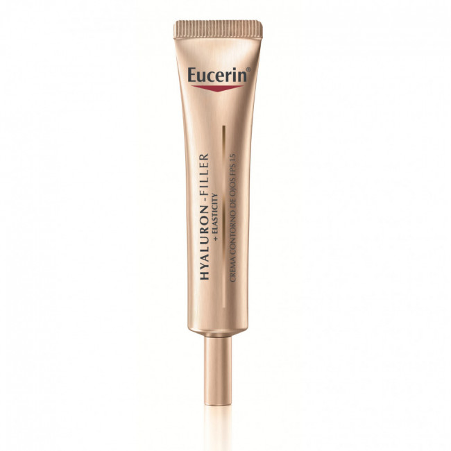Eucerin elasticity filler crema para contorno de ojos y labios antiage para pieles maduras x 15 ml.