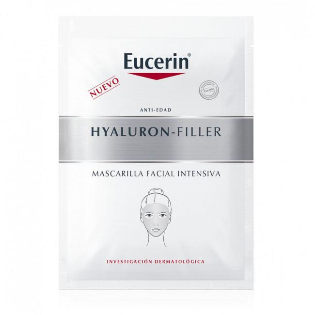 Eucerin hyaluron filler máscara intensiva de hidratación, reduce líneas de expresión de efecto...