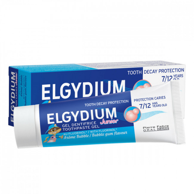 Elgydium pasta dental para niños bubble x 50 grs. 