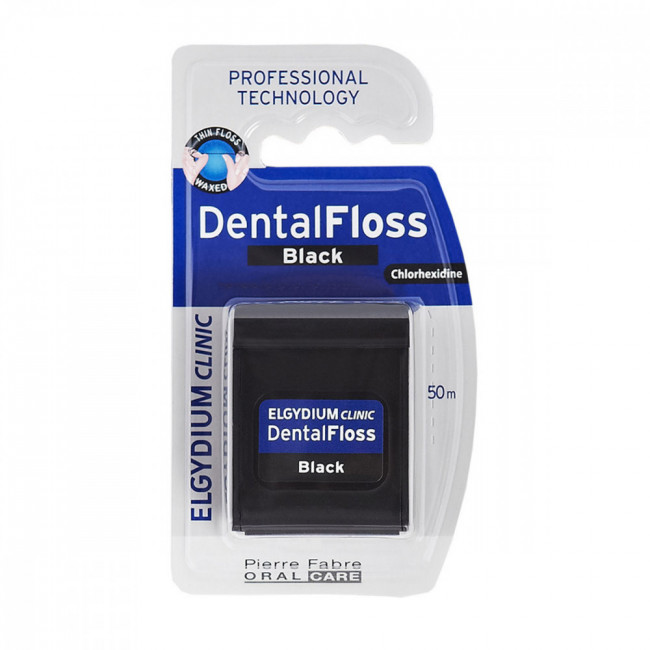 Elgydium hilo dental black x 50 mts.