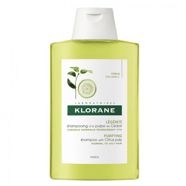 Klorane uso frecuente shampoo cedrat x200ml.