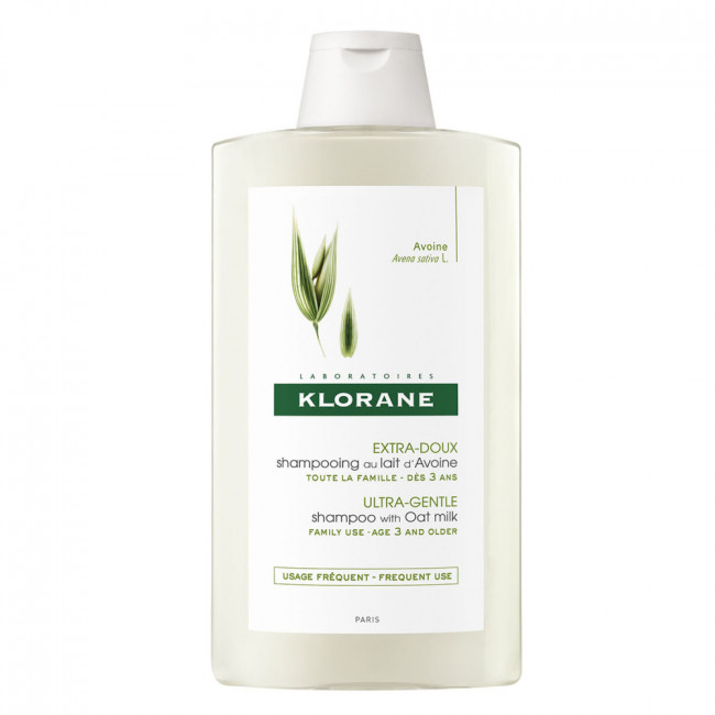 Klorante shampoo leche de avena para uso frecuente x 400 ml.