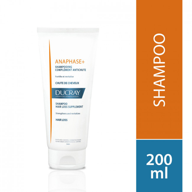 Ducray anaphase shampoo estimulante anticaída x 200 ml.