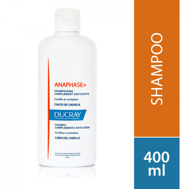 Ducray anaphase shampoo estimulante anticaida x 400ml.