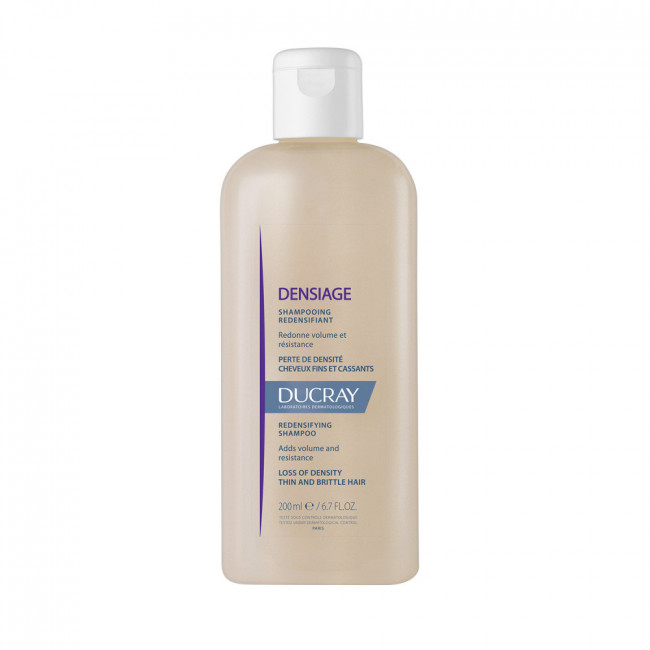 Ducray densiage shampoo redensificante antiedad ligero x 200 ml.