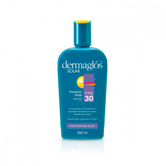 Dermaglos solar protector factor 30, alta protección, hidrata y nutre y es ideal para pieles...