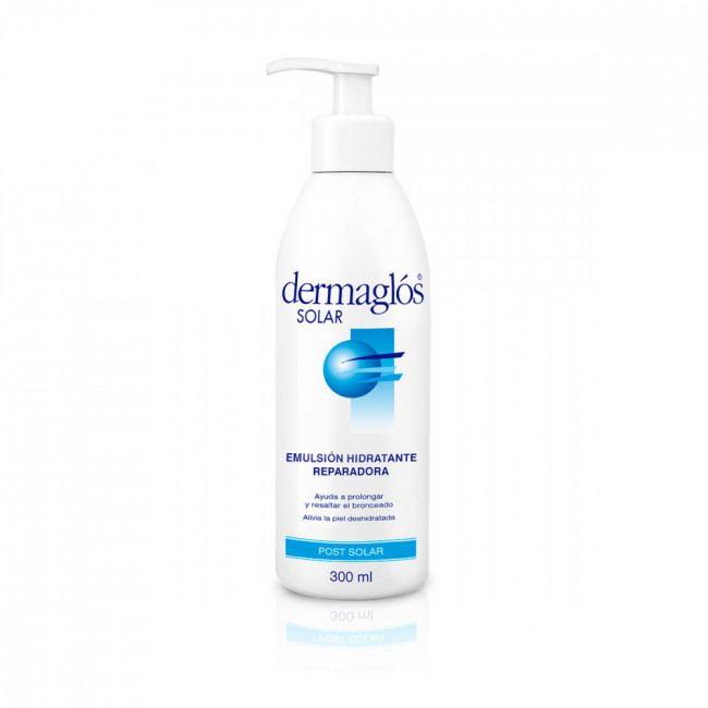 Dermaglos post solar emulsión x 300 ml.